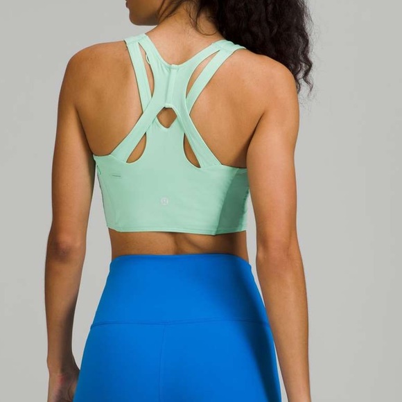 Lululemon Stash it Bra *Medium Support in Wild Mint - Picture 4 of 4